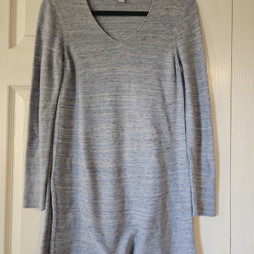 Pure Jill Gray Knit Dress